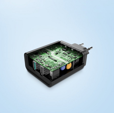 Incarcator UGREEN Quick Charge 3.0 2x USB 30W 3A - negru - Img 8