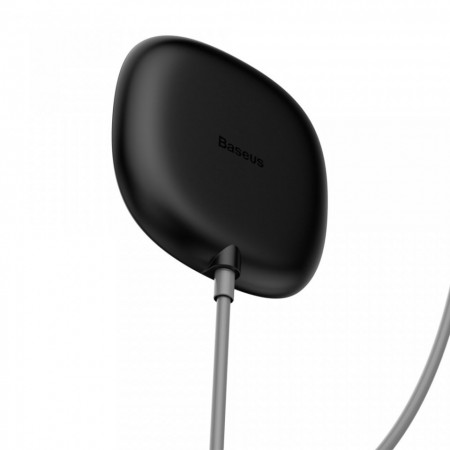 Incarcator wireless original Baseus Suction Cup Wireless , incarcare rapida , safe , QI charge , negru - Img 3