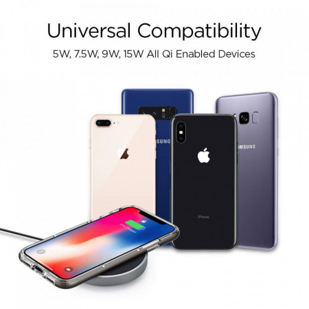 Incarcator wireless Spigen F306w - negru - Img 7