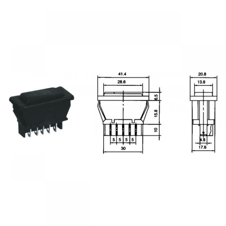 INTRERUPATOR DESCHIDERE GEAM AUTO ASW-02 - Img 3