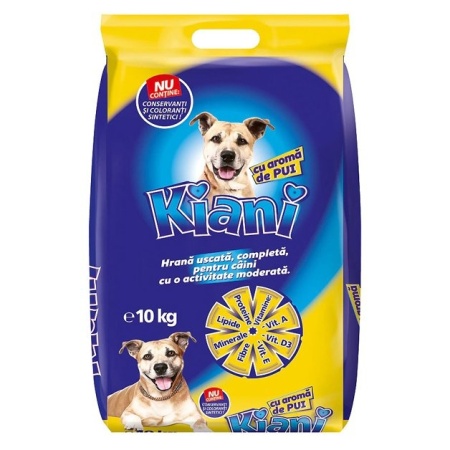 Kiani Hrana Uscata cu Aroma de Pui Talie M/L 10 Kg - Img 2