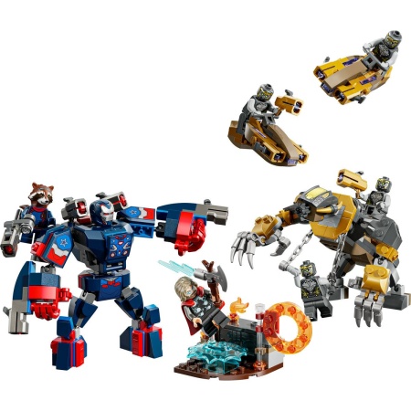 LEGO MARVEL RAZBUNATORII THOR VS CHITAURI SFARSITUL JOCULUI 76322 - Img 2