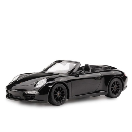 MASINA CU TELECOMANDA PORSCHE 911 CARRERA S NEGRU CU SCARA 1 LA 12 - Img 3