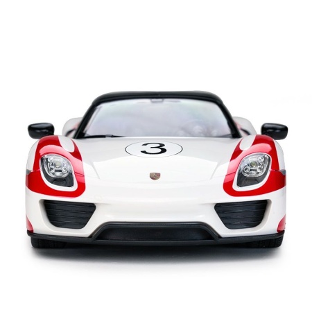 MASINA CU TELECOMANDA PORSCHE 918 SPYDER WEISSACH ALB SCARA 1 LA 14 - Img 3