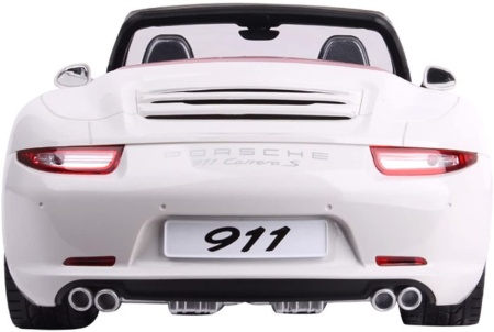 MASINA CU TELECOMANDA PORSCHE CARRERA S ALB CU SCARA 1 LA 12 - Img 3