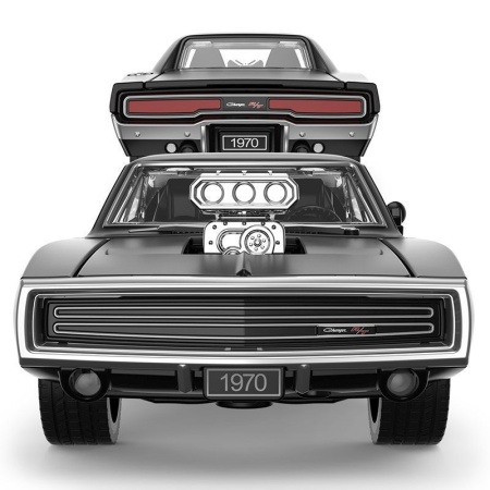 MASINUTA METALICA DODGE CHARGER R/T 1970 SCARA 1 LA 36 - Img 3
