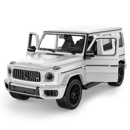 MASINUTA METALICA MERCEDES AMG G63 ALB SCARA 1 LA 24 - Img 2