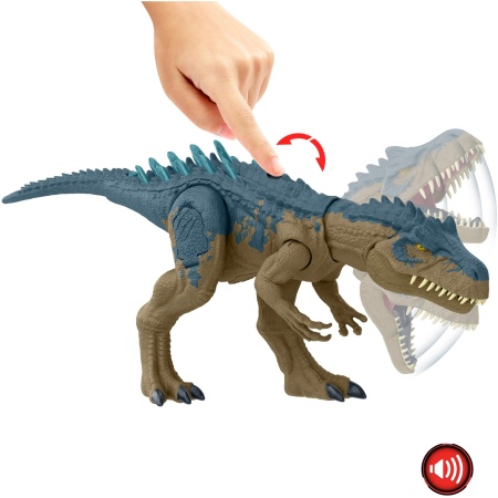 Mattel Jurassic World Ruthless Rampage Allosaurus toy figure - Img 2