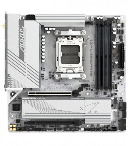 MB Gigabyte B650M AORUS ELITE AX ICE - Img 3