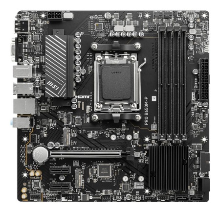 MB MSI PRO B650M-P AM5 - Img 5