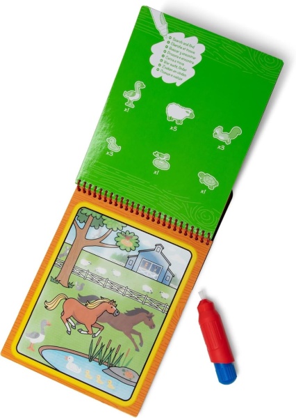 MELISSA AND DOUG WATER WOW CARTE DE COLORAT FERMA - Img 2