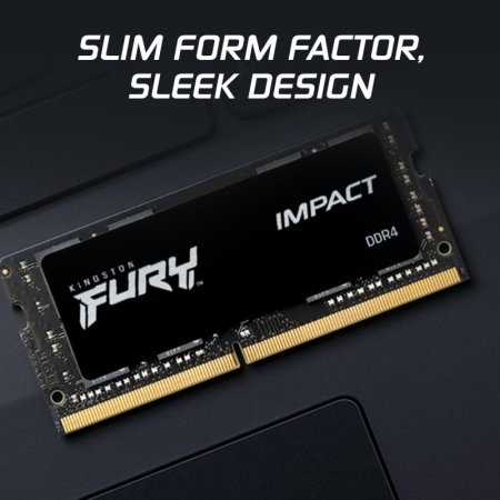 Memorie Laptop Kingston FURY Impact, 16GB DDR4, 3200MHz CL20, Dual Channel Kit - Img 8