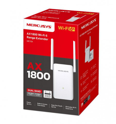 MERCUSYS AX1800 RANGE EXTENDER ME70X - Img 3