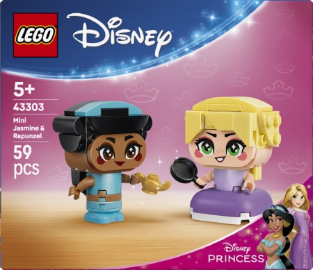 MINIPRINT.JASMINE SI RAPUNZEL LEGO43303 - Img 2