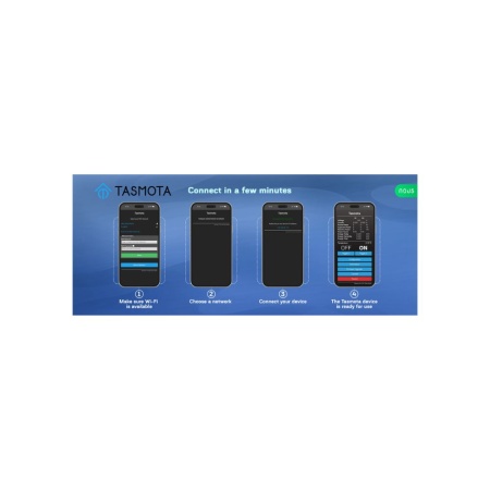 Modulul mini releu Nous B3T smart Wi-Fi cu 2 ganguri cu contor de putere si functie de control pentru rulouri/perdele (firmware Tasmota, compatibil Matter) - Img 4