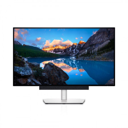 Monitor UltraSharp Dell LED 27'' QHD, 60Hz, 5ms, 100% sRGB, 95% DCI-P3, 100% Rec 709, Display Port, Display Port out, HDMI, USB-C, USB, Pivot, U2722D