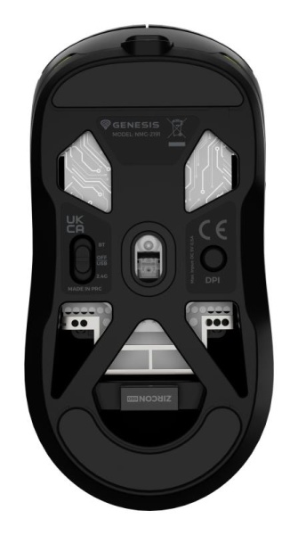 Mouse Genesis WS Zircon 660 negru - Img 10