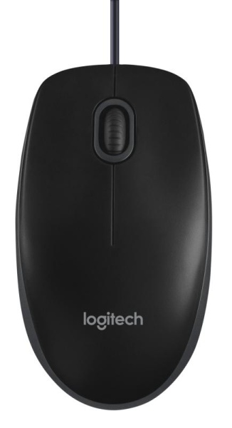 Mouse Logitech B100 USB, negru - Img 5