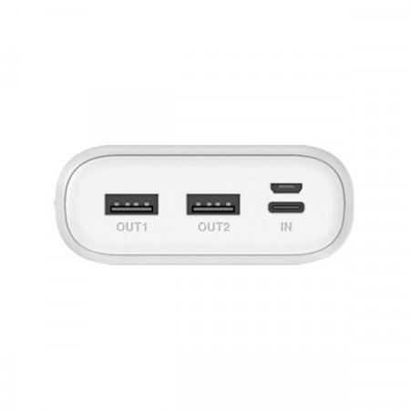 Power bank Dudao 20000 mAh 2x USB / USB tip C / micro USB 2 A cu ecran LED alb (K9Pro-05) - Img 3