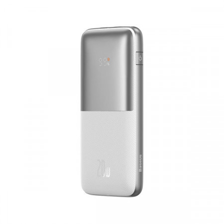 Powerbank Baseus Bipow Pro 10000mAh 20W + cablu USB 3A 0,3m alb (PPBD040101) - Img 3