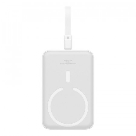 Powerbank magnetic Baseus Magnetic Mini 10000mAh 20W MagSafe (alb) - Img 2