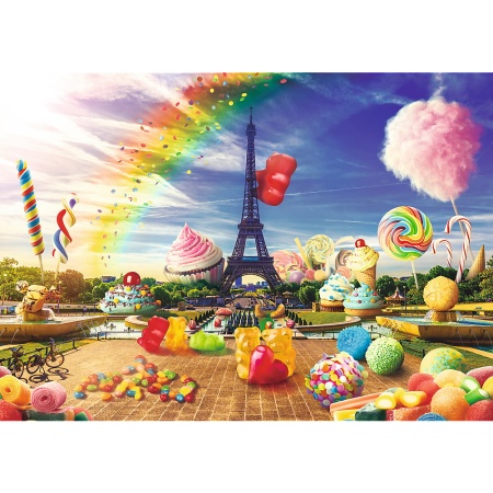 PUZZLE TREFL 1000 DULCIURI LA PARIS - Img 2