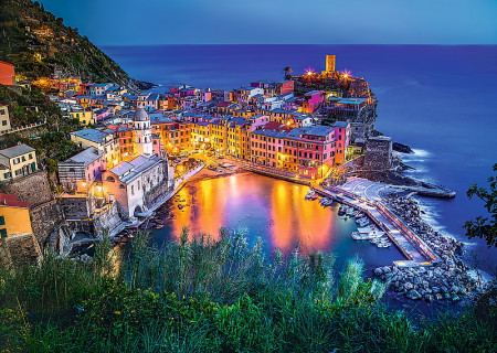 PUZZLE TREFL 2000 LA APUS IN VERNAZZA ITALIA - Img 2