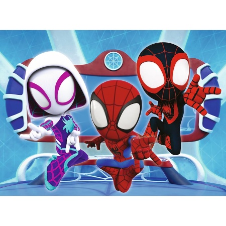 PUZZLE TREFL 30 PREMIUM PLUS KIDS SPIDEY IN ACTIUNE PLUS POSTER - Img 2