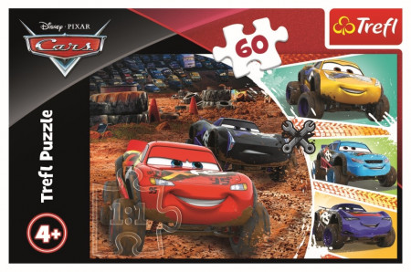 PUZZLE TREFL 60 FULGER MCQUEEN CU PRIETENII - Img 3