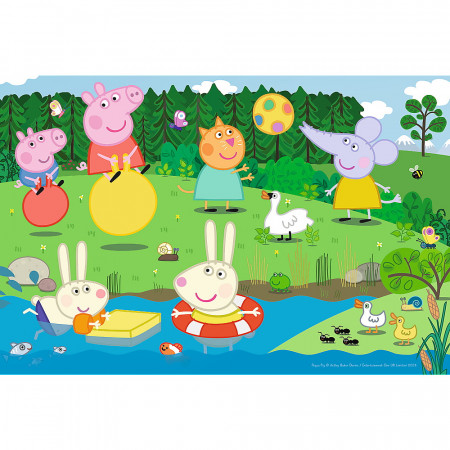 PUZZLE TREFL 60 PEPPA PIG DISTRACTIE IN VACANTA - Img 2
