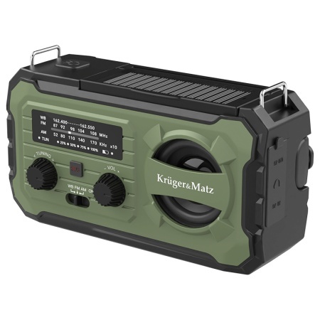 RADIO MULTIFUNCTIONAL SOLAR 10000MAH KRUGER&amp;MA - Img 5