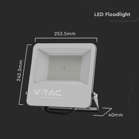 REFLECTOR LED SMD 100W 185LM/W 6500K IP65 CIP SAMSUNG - NEGRU/GRI - Img 5