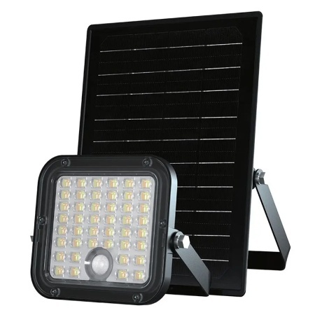 REFLECTOR LED SOLAR 30W 4800LM 3IN1 - NEGRU - Img 2