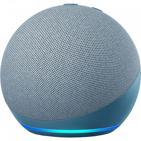 RESIGILAT - AMAZON Boxa Portabila Echo Dot 4 Cu Asistent Alexa Albastru