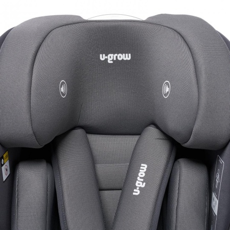 Scaun auto U-Grow,isofix,76-150 cm,gri - Img 10