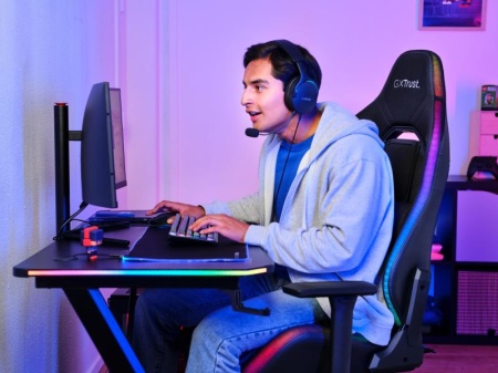 Scaun gaming Trust RGB GXT 719 Ruya - Img 14