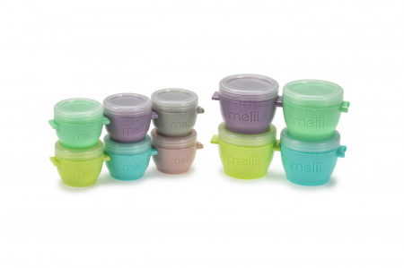 SET 10 RECIPIENTE SNAP&amp;GO, MELII, 6*59 ML + 4*118 ML - Img 2