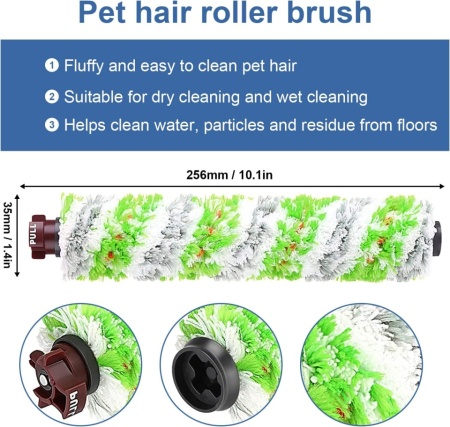 Set 6 Accesorii Fixbetter pentru Bissell CrossWave, 4 Perii și 2 Filtre, Compatibil 1713, 1785, 2225 - Img 2