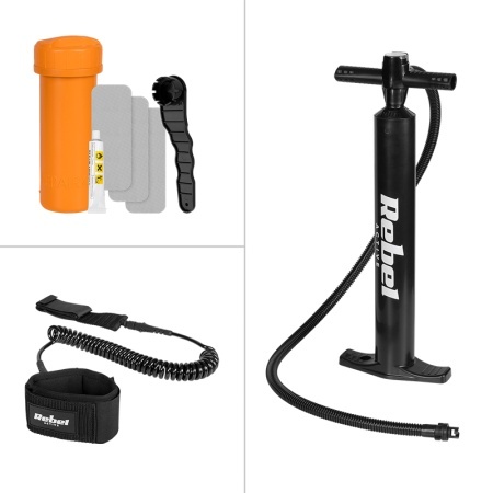 SET PLACA GONFLABILA STAND UP PADDLE SUP 244X76X10 CM - Img 9