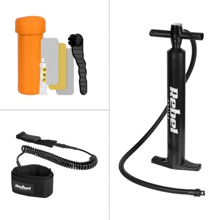 SET PLACA GONFLABILA STAND UP PADDLE SUP 244X76X10 CM - Img 9