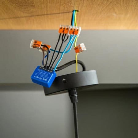 Shelly PLUS 1 Mini GEN3, comutator pentru relee inteligente WiFi cu un singur canal (8A) - Img 3