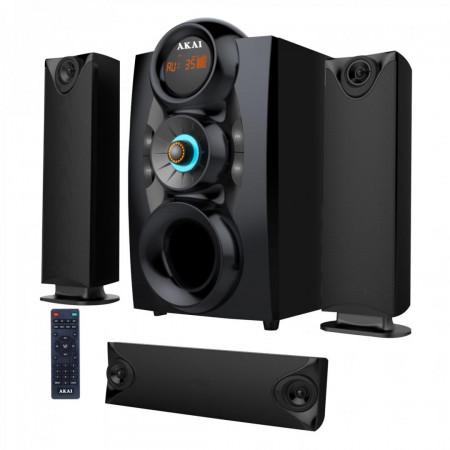 SISTEM BOXE 3.1 AKAI MP3/SD 8W+18W