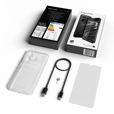 SMARTPHONE 4GB/64GB FLOW 12 NEGRU KRUGER&amp;MATZ - Img 14