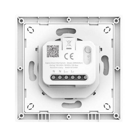 SONOFF Orb-ZBW1 – Single-circuit, phase+neutral mini relay module with switch, Zigbee, white - Img 4