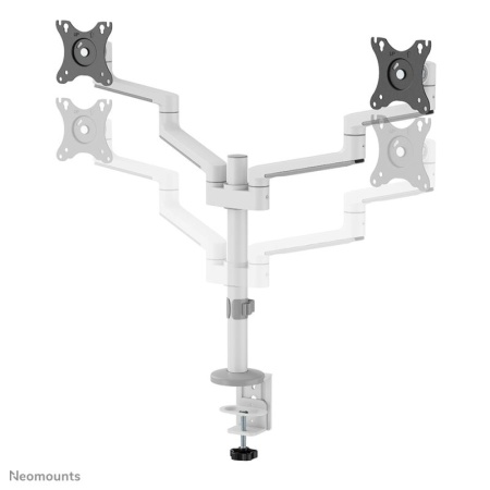 Suport dublu mon. birou NM 17&quot;-27&quot; alb - Img 10