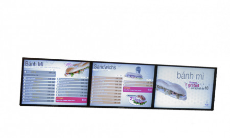 Suport perete Menuboard cu 3 Display-uri Vogel's MBOARD P3 (Extensibil pana la 10 Display-uri) - Img 2