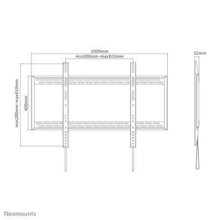 Suport TV de perete Neomounts, LFD-W1000, tip reglabil, 32&quot;-75&quot;, max 50Kg - Img 14