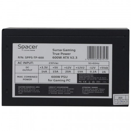 Sursa Spacer SPPS-TP-600 600W - Img 3