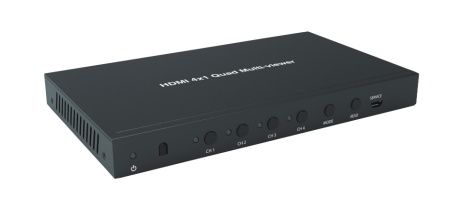 Switch HDMI Seamless, Multiviewer 4x1 Evoconnect HDS-841MV2, 1080P@60Hz, 5 moduri de afisare, cu telecomanda - Img 3