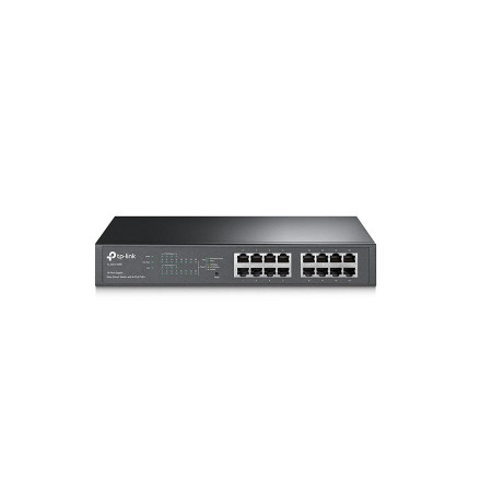Switch TP-Link TL-SG1016PE, 16 porturi Gigabit